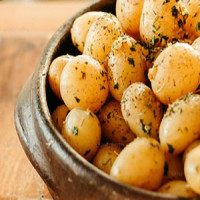 Buttered New Season Potatoes